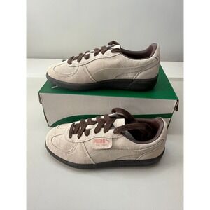 Puma Palermo Alpine Snow Brown Suede Sneakers 397643-28 Womens 6 New